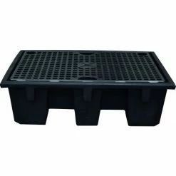 Bac De Retention Polyethtlene 240l 130x90x39cm Avec Caillebottis Polyethylene DRAKKAR EQUIPEMENT - 08240