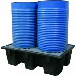 Bac De Retention Polyethtl.240l 130x90x39 Avec Caillebotti Acier DRAKKAR EQUIPEMENT - 08460