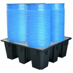 Bac De Retention Polyethtl.450l Emboitable Avec Caillebotti Acier DRAKKAR EQUIPEMENT - 08465