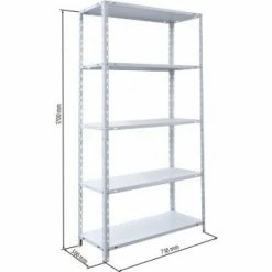 5 Etageres 40kg P/etagere STILKER - 09062