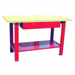 Etabli Bois Avec 2 Tiroirs DRAKKAR EQUIPEMENT - 09277