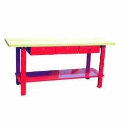 Etabli Bois Avec 3 Tiroirs DRAKKAR EQUIPEMENT - 09279