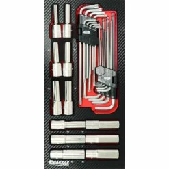 Module Mousse Finition Carbone Cle Torx Hex DRAKKAR TOOLS - 09868