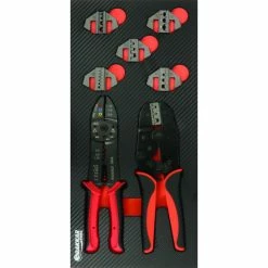 Module Mousse Finition Carbone Pinces A Sertir DRAKKAR TOOLS - 09887