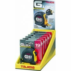 Display 6 Mesures 5m 19mm G Lock Jaune TAJIMA - 14379