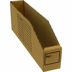 BOITE A BEC EN CARTON BRUN 300X50X110MM - LOT DE 50 PCS -17223.50UNIVERSEL
