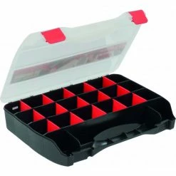 MALLETTE DE RANGEMENT COMPARTIMENTEE 36X27X66CM -17715UNIVERSEL