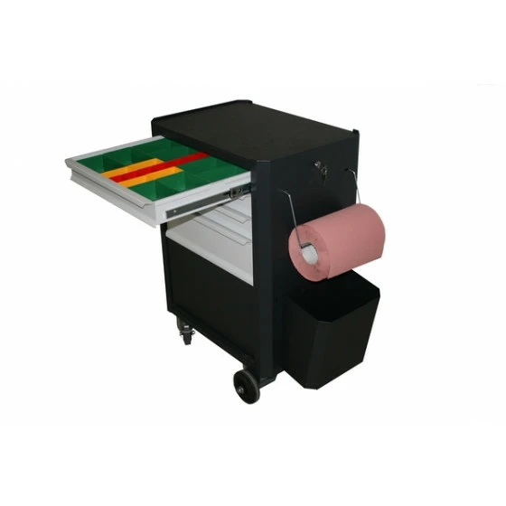 SERVANTE D'ATELIER SORI 4 TIROIRS + 1 SOUTE AVEC PORTE - 6410 4 SERVANTE D'ATELIER SORI 4 TIROIRS + 1 SOUTE AVEC PORTE - 6410 – Image 2