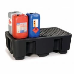 Drumbank Palette De Rétention 2 Fûts Dbp2 - 1310x750x435 ARMORGARD - DBP2 -MAKITA store A091DBP2 02