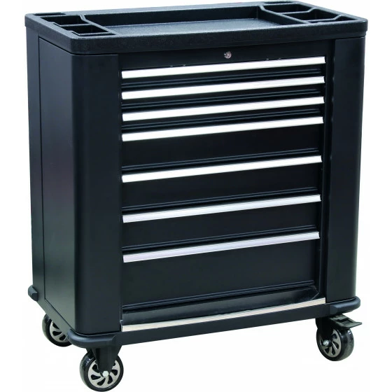 Servante D'atelier 7 Tiroirs Avec 2 Portes Laterales DRAKKAR EQUIPEMENT - 09258 4 Servante D'atelier 7 Tiroirs Avec 2 Portes Laterales DRAKKAR EQUIPEMENT - 09258 – Image 2