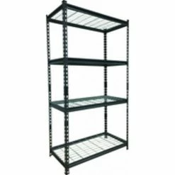 Etagere Metallique 4 Tablettes 91x45x167cm (250 Kgs Par Etagere) DRAKKAR EQUIPEMENT - 09077