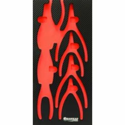 Module Mousse Finition Carbone Vide 4 Pinces Circlips KNIPEX - 09829