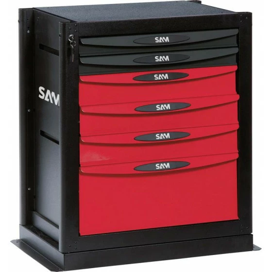 BLOC ETABLI 6 TIROIRS SAM OUTILLAGE - SERVIB6 BLOC ETABLI 6 TIROIRS SAM OUTILLAGE - SERVIB6 -MAKITA store SERVI B6 01